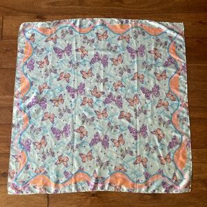 Urban outfitters butterfly multi purpose scarf 30”x30”